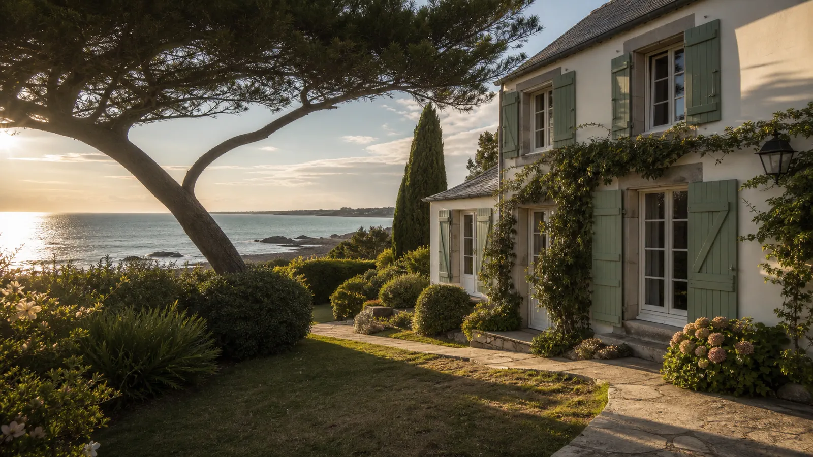 Maison de vacances fermée au bord de la mer